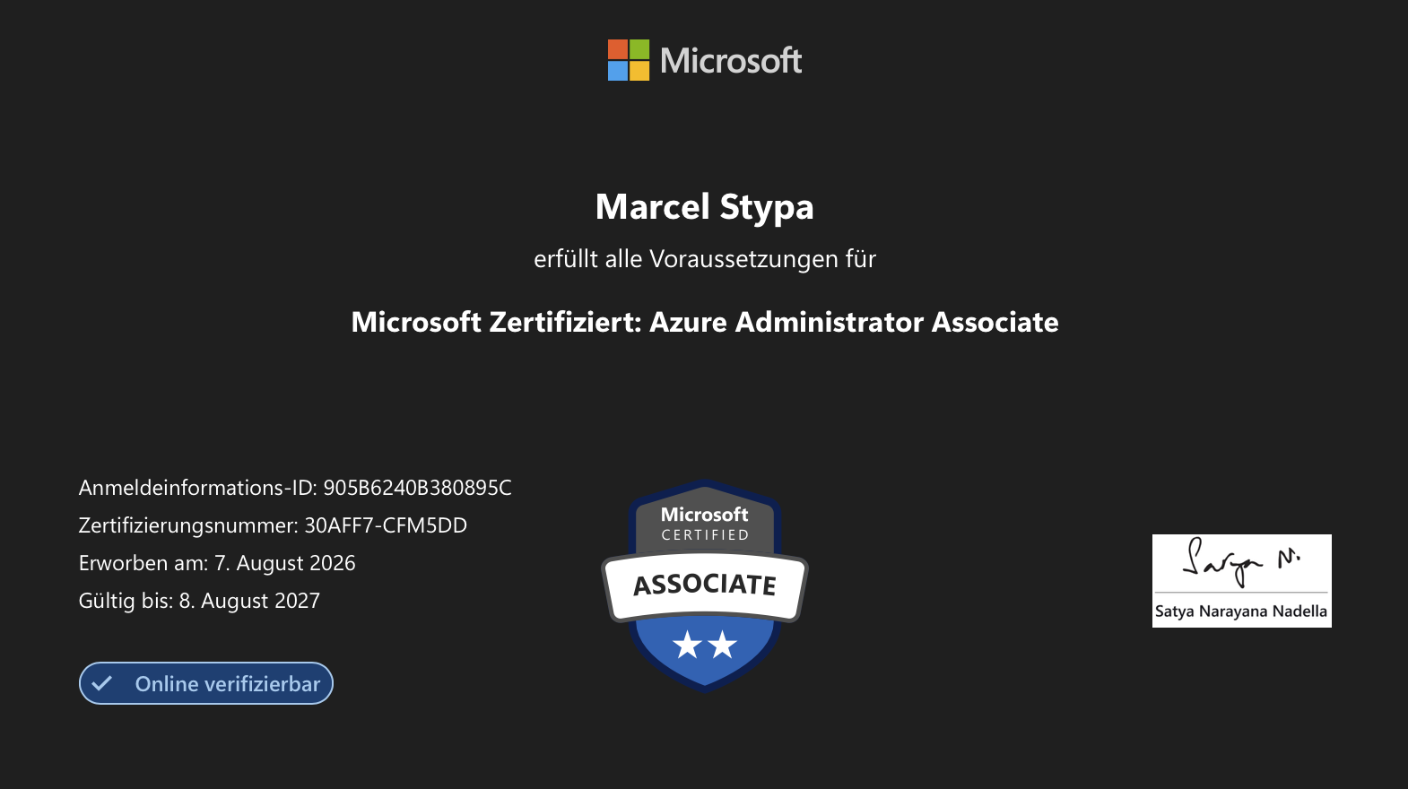 Microsoft Azure Administrator Associate